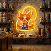 Cat Food LED Neon Sign Light Pop Art