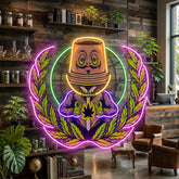 Weed Boss LED Neon Sign Light Pop Art