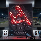 Shanghai F1 Circuit LED Neon Sign Light Pop Art
