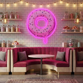 Donut Art Work Led Neon Sign Light