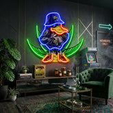 Duck In Weed LED Neon Sign Light Pop Art
