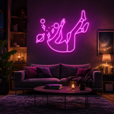 Falling Into Space Led Neon Sign Light