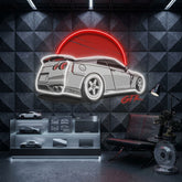 GTR Super Car LED Neon Sign Light Pop Art