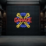 Garage Led Neon Sign for Man Cave Decor Space Decor Light