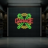 Garage Led Neon Sign for Man Cave Decor Space Decor Light