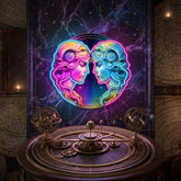 Gemini Zodiac Horoscope Neon Sign