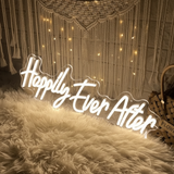 Happily Ever After Wedding Neon Signs