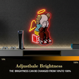 Kaws Neon Sign Bear LED Neon Sign for Wall Decor - VN03 - Customneonstudio