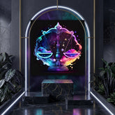 Libra Zodiac Horoscope Neon Sign