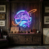 Little Fisherman LED Neon Sign Light Pop Art