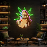 Monkey On Drugs LED Neon Sign Light Pop Art