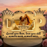 Name Letter Heart - Personalized Photo Light Box