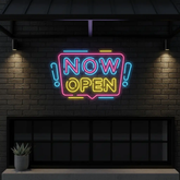 Now Open Neon Signs Now Acrylic Led Sign for Shop Business Decor