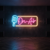 On Air Neon Sign Light Game Room Studio Neon Decor