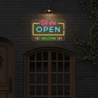 Open Neon Sign for Shop Decor Custom Led Neon Sign