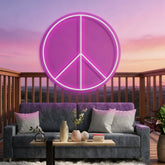 Peace Neon Sign