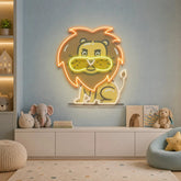 Stupid Lion LED Neon Sign Light Pop Art