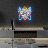 Smiley Face Flower Led Neon Sign Room Decor Sign - VN03 - Customneonstudio