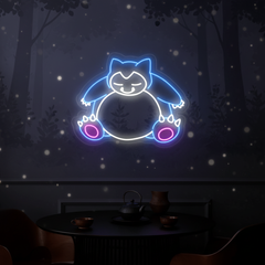 Snorlax Pokemon LED Neon Sign Anime Neon Sign