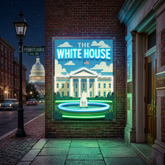 The Bright House LED Neon Sign Light Pop Art