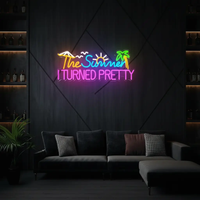 The Summer I Turned Pretty Led Neon Sign Neon Room Decor Sign