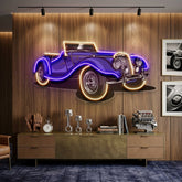 Vintage Classic Car LED Neon Sign Light Pop Art
