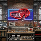 Vintage Old Car LED Neon Sign Light Pop Art