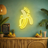 Yum Banana Led Neon Acrylic Artwork