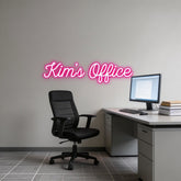 Custom Neon: Kim’s Office