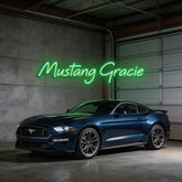 Custom Neon: Mustang Gracie