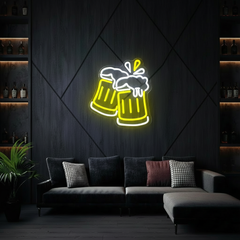 Beer Cheers Neon Sign