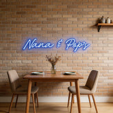 Custom Neon: Nana & Pop's