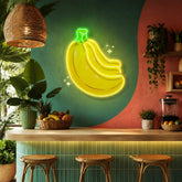 Bling Banana LED Neon Sign Light Pop Art