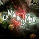 Mr&Mrs Love Neon Sign