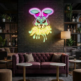Bunny Gangsta Artwork Led Neon Sign Light