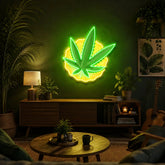 Cool Pothead Led Neon Acrylic Artwork