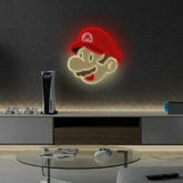 Mario Neon Sign Cartoon Neon Sign Wall Decor Art - VN03 - Customneonstudio