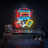 Cassette LED Neon Sign Light Pop Art