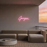 Custom Neon: Georgia