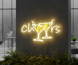 Cheers Neon Sign for Pub Party Club Bar Decor - VN03 - Customneonstudio