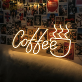 Coffee&Tea Led Neon Sign for Shop Decor - VN03 - Customneonstudio