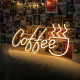 Coffee&Tea Led Neon Sign for Shop Decor - VN03 - Customneonstudio