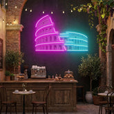 Colosseum Neon Artwork Led Neon Sign Light