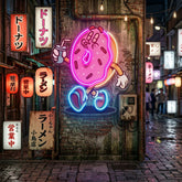 Donut Trendy Retro LED Neon Sign Light Pop Art