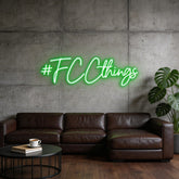 Custom Neon: #FCCthings