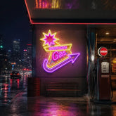 Gas Station Led Neon Acrylic Artwork