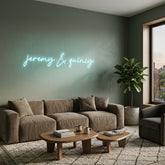 Custom Neon: jeremy & quincy