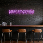 Custom Neon: MERCER GENTRY