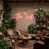 Custom Neon: The ‘Leaf