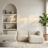 Custom Neon: The Living Room
